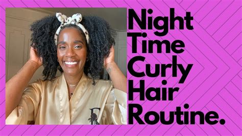 It involves placing the hair in a high ponytail leaving the ponytail portion of your hair at the very top so that your curls are s not disturbed when sleeping. Night Time Curly Hair Routine (How To Keep Your Hair ...