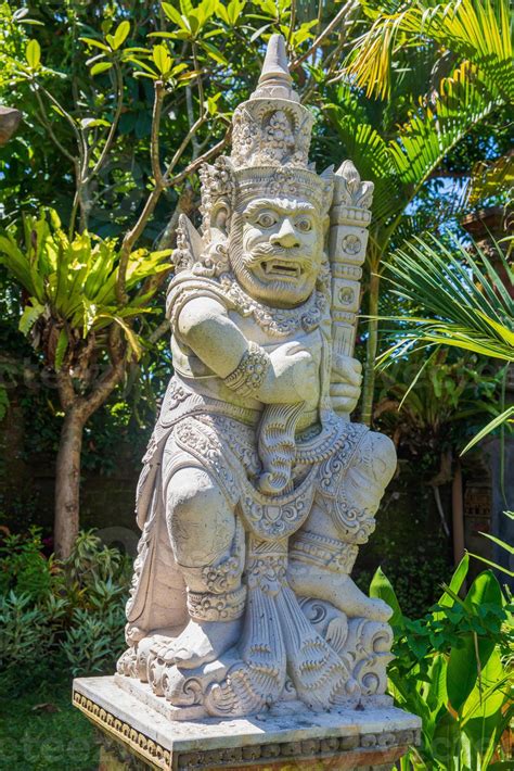Traditional Balinese Statue Of The Deity Barong 20056416 Stock Photo At