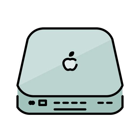 Mac Mini Bqlqn Lineal Color Icon
