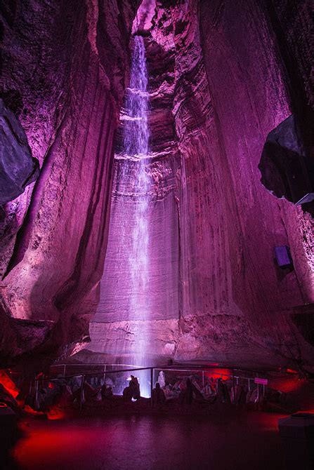 Ruby Falls The Magic Waterfall Gets Ready