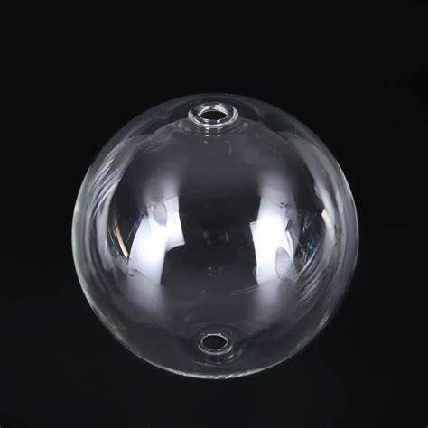 Hand Blown Clear Borosilicate Glass Hollow Glass Ball With Hole Buy Hollow Glass Ball With