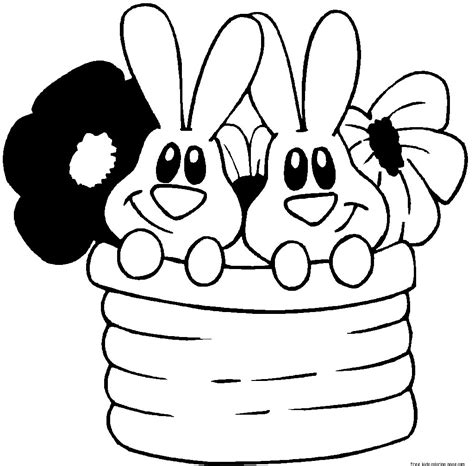 Children love to keep them as pets. Printable easter bunny colouring pages kidsFree Printable ...