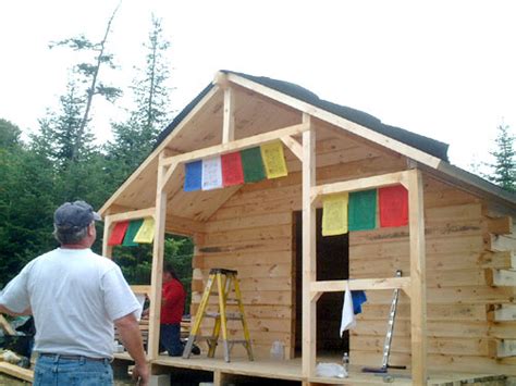 Log Cabin Kit Construction Pictures For Maine Project