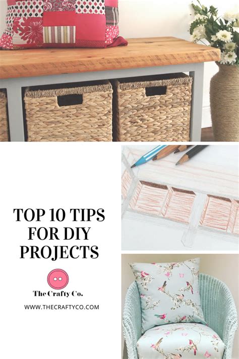 10 Top Tips For Diy Projects The Crafty Co Diy Projects Projects Diy