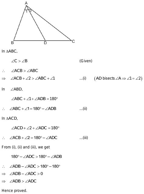 34 in triangle abc angle bisects angle a and angle c angle b prove that angle adb angle adc