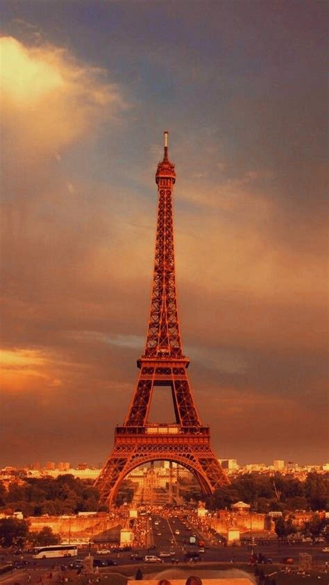 Eiffel Tower Sunset Paris Tour Eiffel Eiffel Tower Tour Eiffel