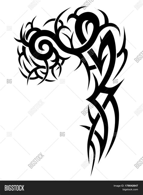 Tattoo Tribal Vector Vector And Photo Free Trial Bigstock