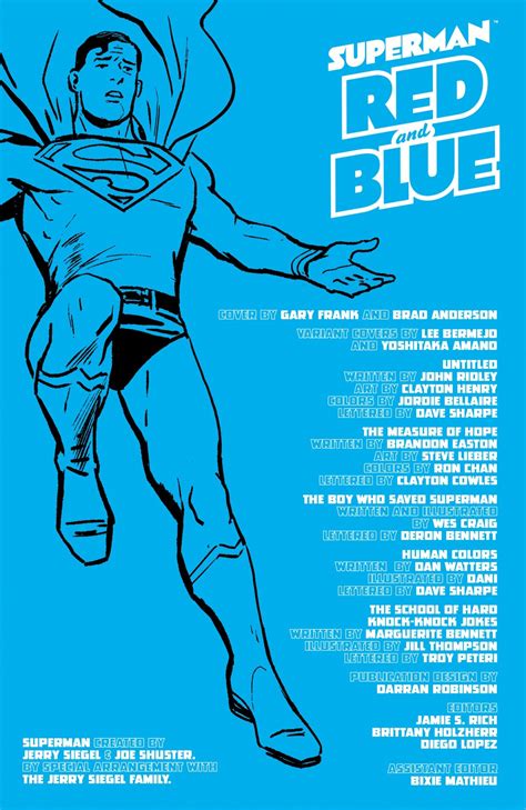 Preview Superman Red And Blue 1 Graphic Policy