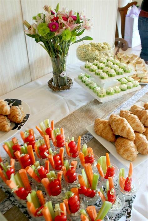 From smoked salmon deviled eggs to goat cheese and asparagus crostini, these fancy finger foods will satisfy everyone and are deceivingly easy to prepare. Bird-Themed Baby Shower - Funny Is Family | Baby shower ...