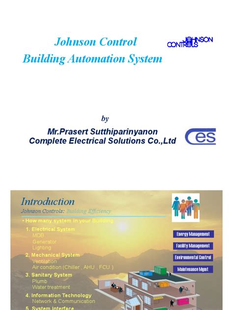 Overview Of Johnson Controls Building Automation System And Key
