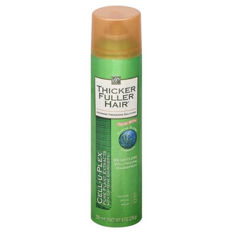 Thicker Fuller Hair Weightless Volumizing Hairspray 8 Oz Instacart