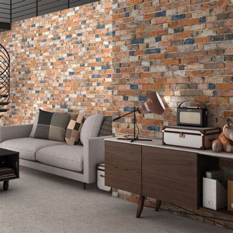 Caravista Rustic Brick 32cm X 48cm Wall Tile Brick Effect Wall Tiles