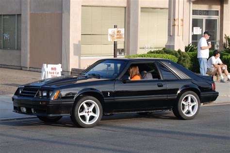 Ford Mustang 50 Gt Foxbody With 4 Lug Svt Cobra R Wheels A Photo On