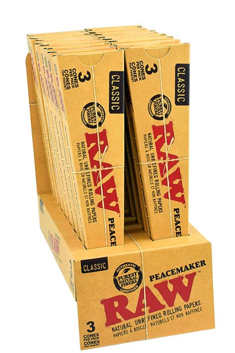 raw classic pre rolled peacemaker cones one wholesale canada