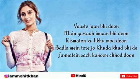 Vaaste song hindi song for android apk download. Vaaste Full Song With Lyrics Dhvani Bhanushali | Nikhil D ...