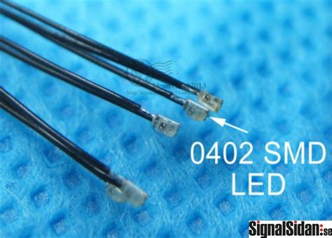 Led Smd 0402 Röd 5 Pack 30 055