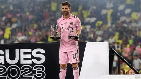 Lionel Messi Breaks Silence After Winning Leagues Cup With Inter Miami
