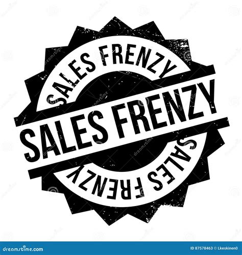 Sales Frenzy Blue Stamp Stock Photography | CartoonDealer.com #98291624