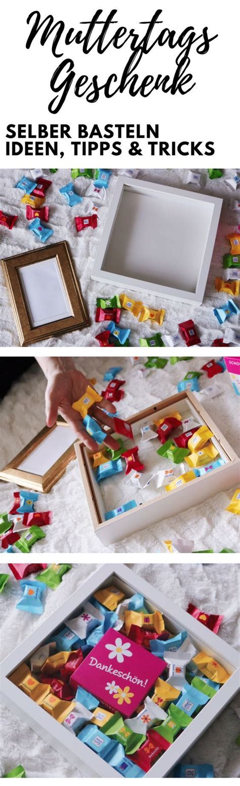 Für dieses geschenk benötigt man nur papier, schere, kleber. Muttertagsgeschenke basteln - Meine Ideen mit RITTER SPORT ...