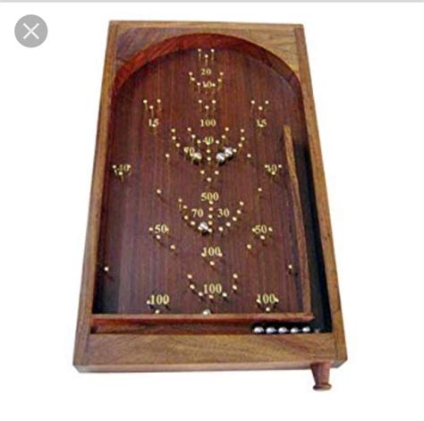 Make Your Own Wooden Bagatelle Game Pinball Traditional Toys