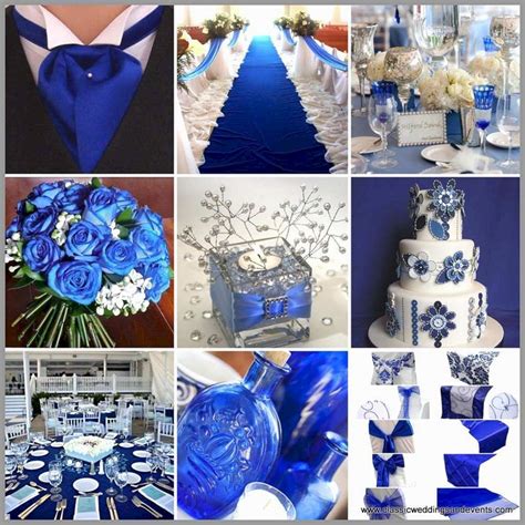 Royal Blue Wedding Theme Colors