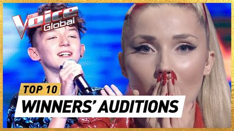 Best Winners Auditions In The Voice Kids 2020 Worldwide Youtube
