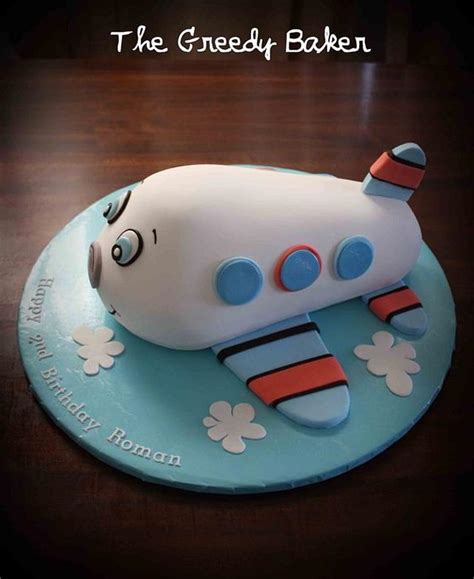 Aeroplane Cake Cake By Kate Cakesdecor