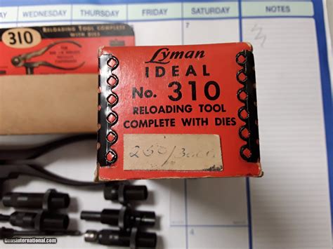 Lyman Ideal 310 Tool Complete With Dies 250 Savage