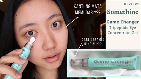 Review Somethinc Game Changer Tripeptide Eye Concentrate Gel - YouTube