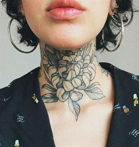 Be Unique With A Female Neck Tattoo 50 Modern Ideas — Inkmatch