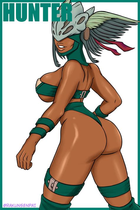 Rule 34 Hunter Quake Quake Quake 3 Raccoonsenpai Thick Thick Ass