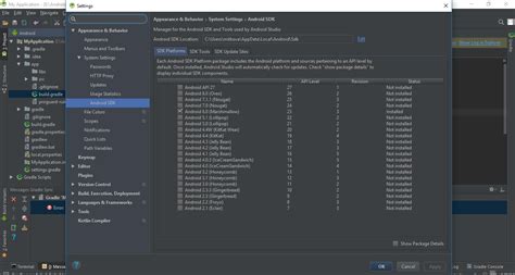 Tutustu 32 Imagen Android Studio Sdk Abzlocal Fi