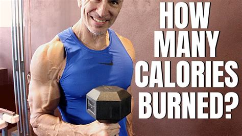 How Many Calories Do You Burn Lifting Weights Youtube