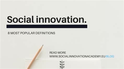 Check spelling or type a new query. 8 popular social innovation definitions - Limitless