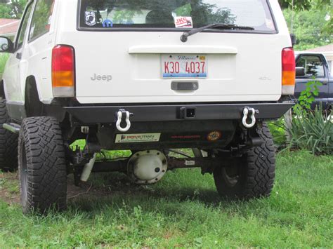 Affordable Rear Bumper Jeep Cherokee Xj 84 01 Affordable Offroad