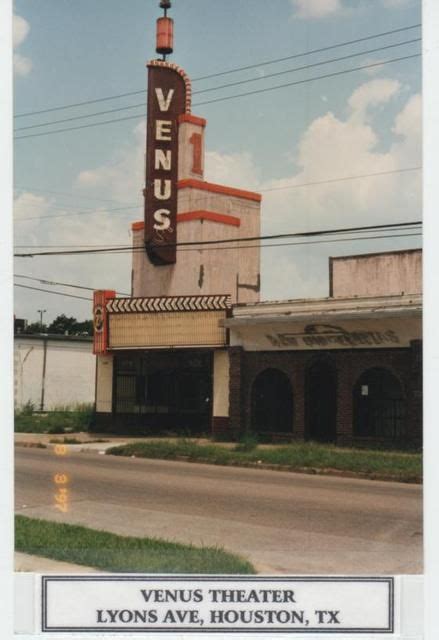 The best movie theaters in houston: Venus Theater, Houston Tx | Historic houston, Houston ...