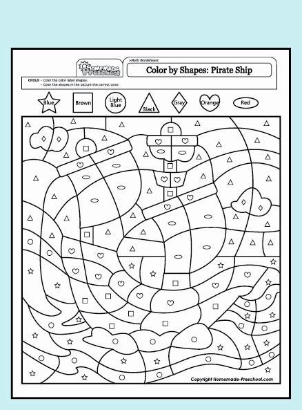 Coloring by Numbers Printables Best Of Fun and Interactive Preschool