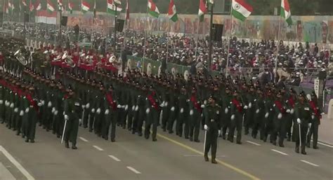 India Showcases Its Military Might Cultural Diversity On 73rd Republic