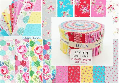 Flower Sugar Jelly Roll 2 12 Fabric Strips Spring Roses Hexagon