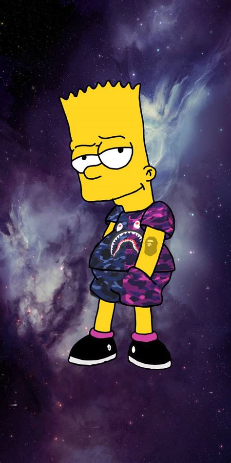 Featured bart simpsons cool walk memes see all. Bape bart wallpaper by Jeffrey004 - 79 - Free on ZEDGE™