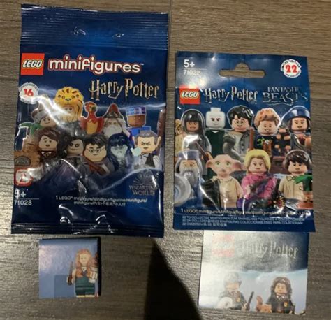 Lego Harry Potter Minifigure Series 1 2 Checklist Included But No