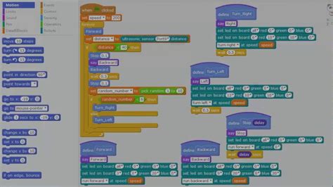 Exemple Programme Mblock Arduino