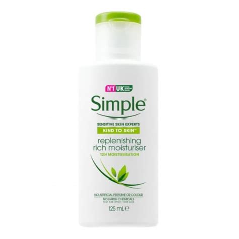 Buy Simple Kind To Skin Replenishing Rich Moisturiser 125ml Online