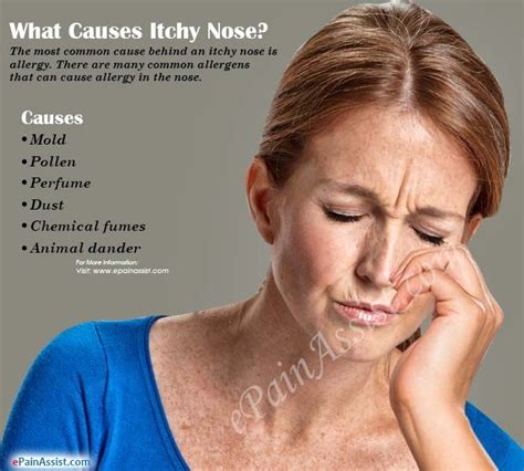 What Causes Itchy Nose And How To Get Rid Of It Itchy Nose Itchy Nose