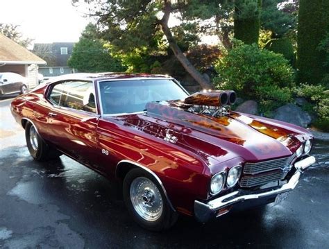 Red Chevrolet Muscle Cars American Muscle Cars Chevy Chevelle