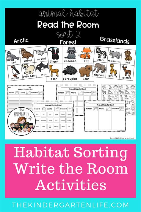 Differentiate Your Animal Habitat Activities With This Read The Room