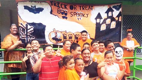 Laulii Elementary School “orange Day” American Samoa Samoa News