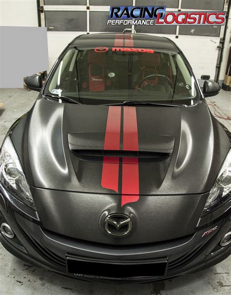 Racing Stripes Mazda 3 Mps Decals Stickers Vinyl Rx 7 Rx 8 Mx 5 Miata