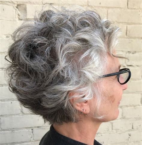 Curly Gray Hairstyle For Older Women Curly Hair Styles Naturally