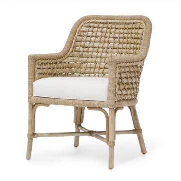 Comparison shop for seagrass woven chairs home in home. Seagrass Woven Back Arm Chair | Dining chairs, Furniture ...